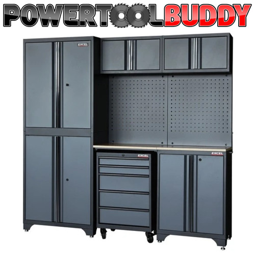 Storage cabinet 7 piece - , 77"