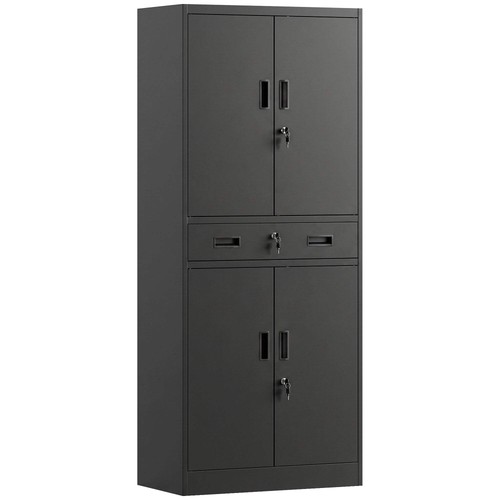 Metal storage cabinet 180cm - storage, cabinet,