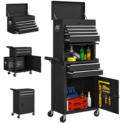 Homcom tool cabinet - homcom, 6