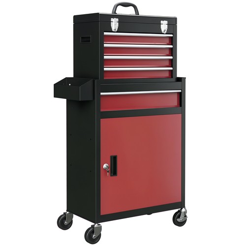Homcom tool cabinet wheels - homcom,