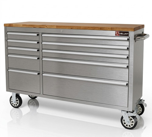 Stainless steel 10 drawer - 55",