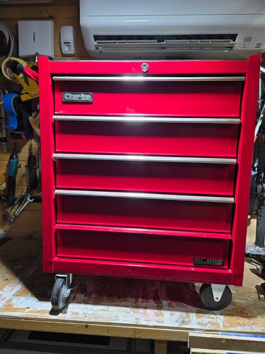 Tool cabinet clarkes red - red, 5