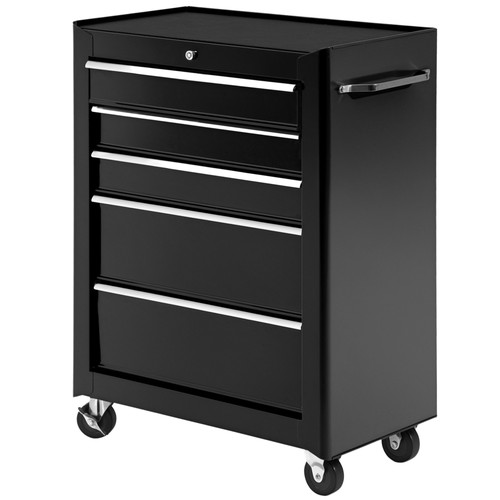 Homcom drawer lockable steel - lockable,